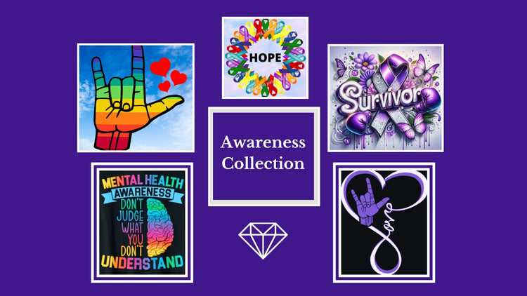 Awareness - Diamond Painting Bling Art