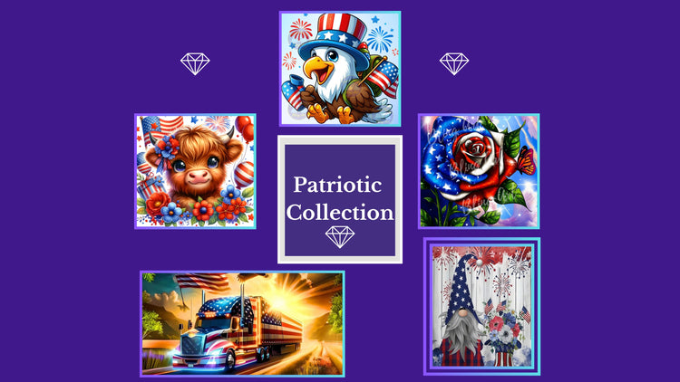 Patriotic - Diamond Painting Bling Art