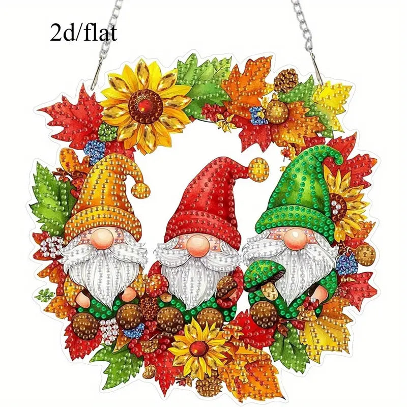 Autumn Gnome Hanging
