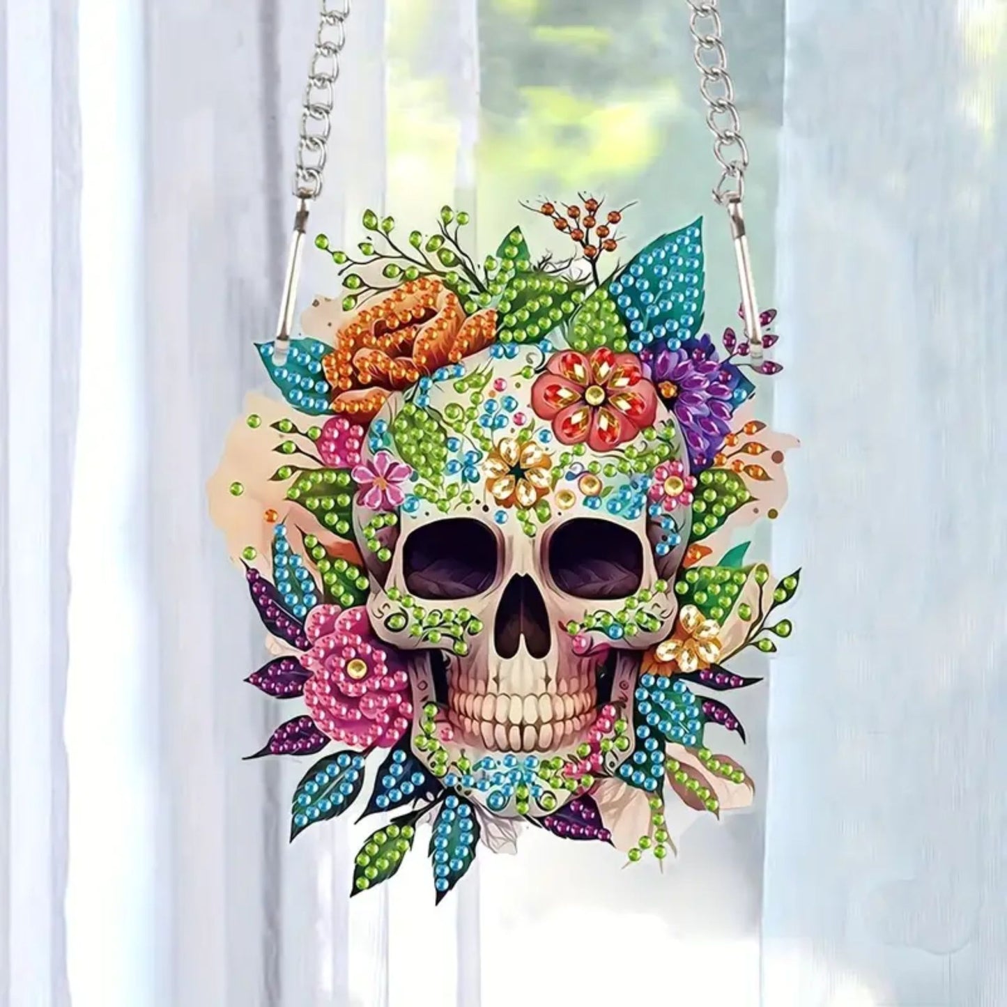 Skull Diamond Art Acrylic Hanging