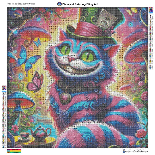 Neon Cheshire Cat