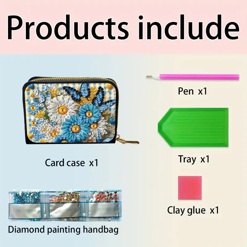 Card Wallet Diamond Painting Kit