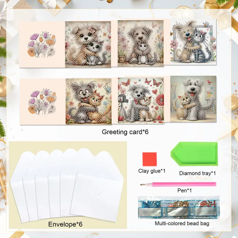 Cat & Dog Greeting Cards