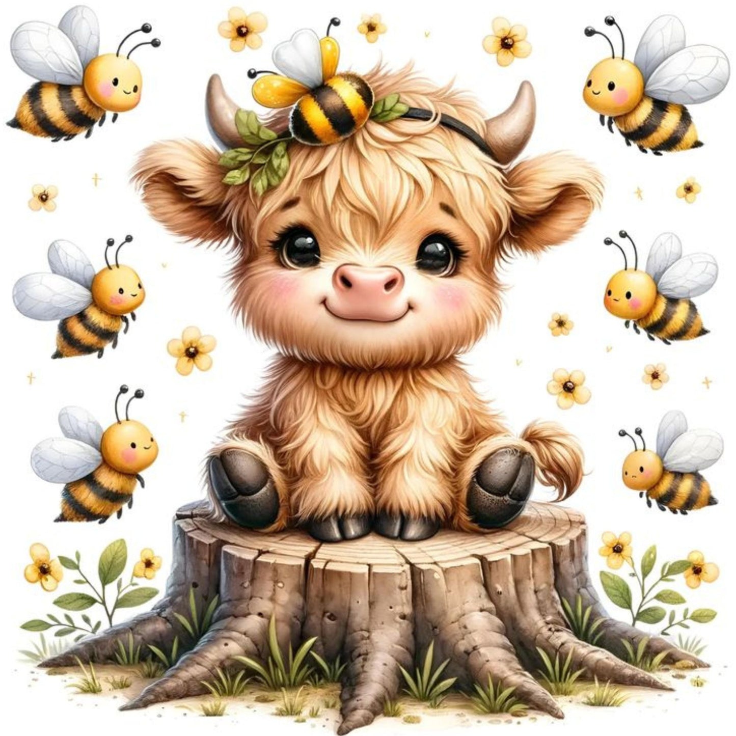 Busy Bee Cow