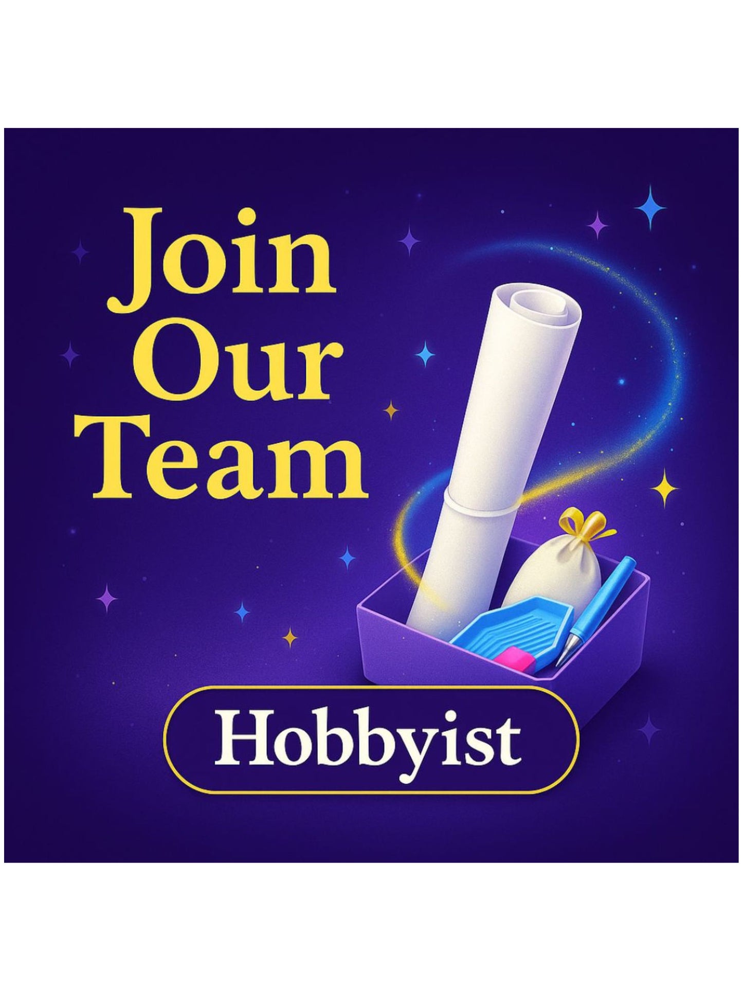 Join Our Team - Hobbyist