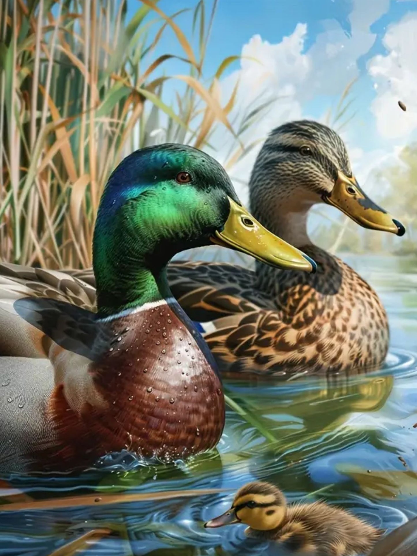 Nature's Harmony: Mulled Ducks
