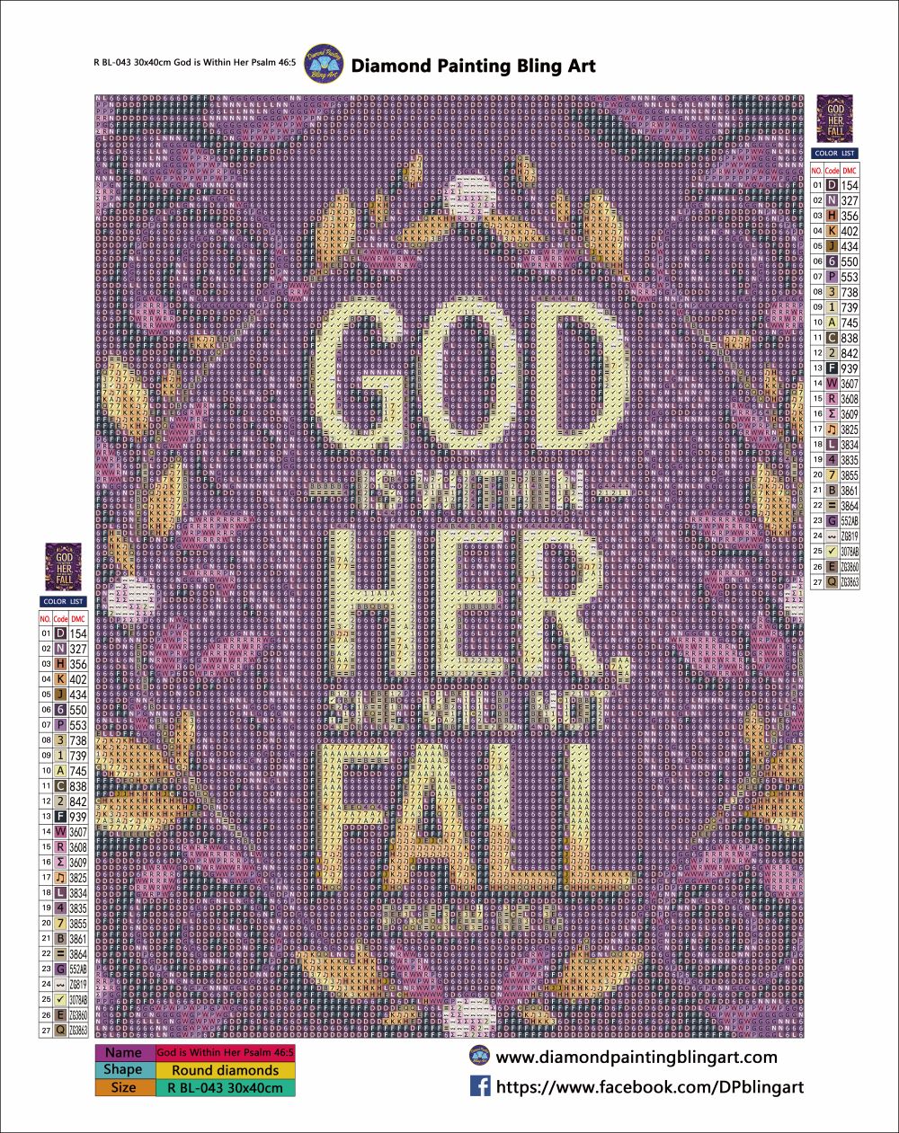 "God is Within Her" Psalm 46:5
