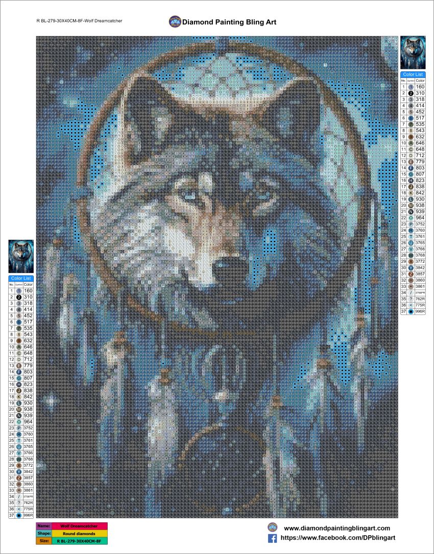 Wolf Dreamcatcher