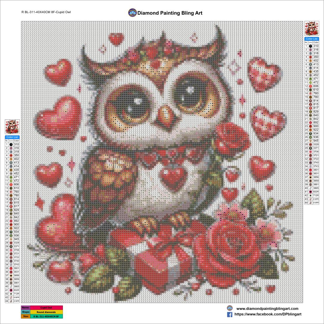 RBL-311-40X40CM8F-CupidOwl