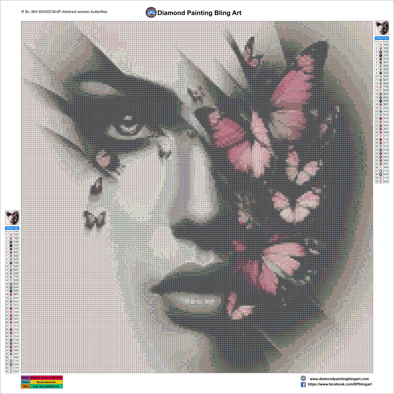 Abstract Women Butterflies