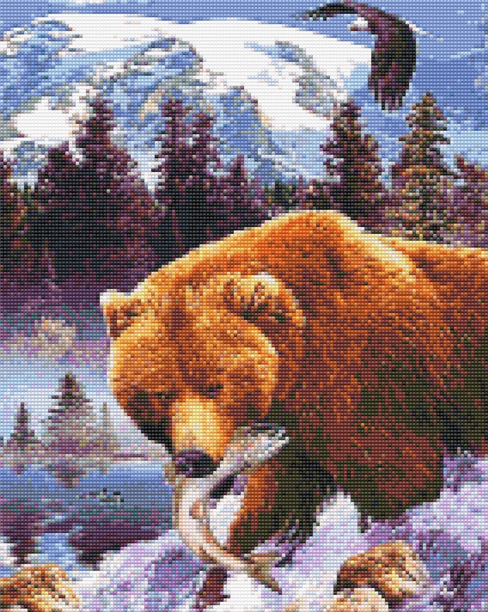 Brown Bear Fishing
