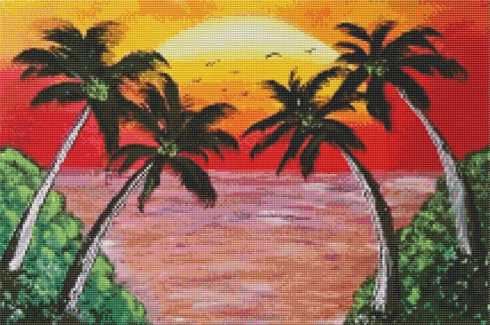 Palm-Kissed Serenity by Teresa Super