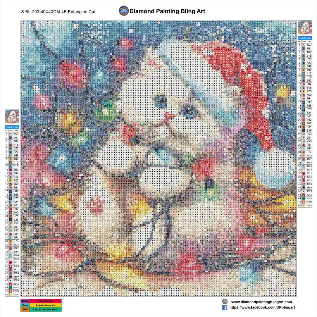 Entangled Lights Diamond Art Kits