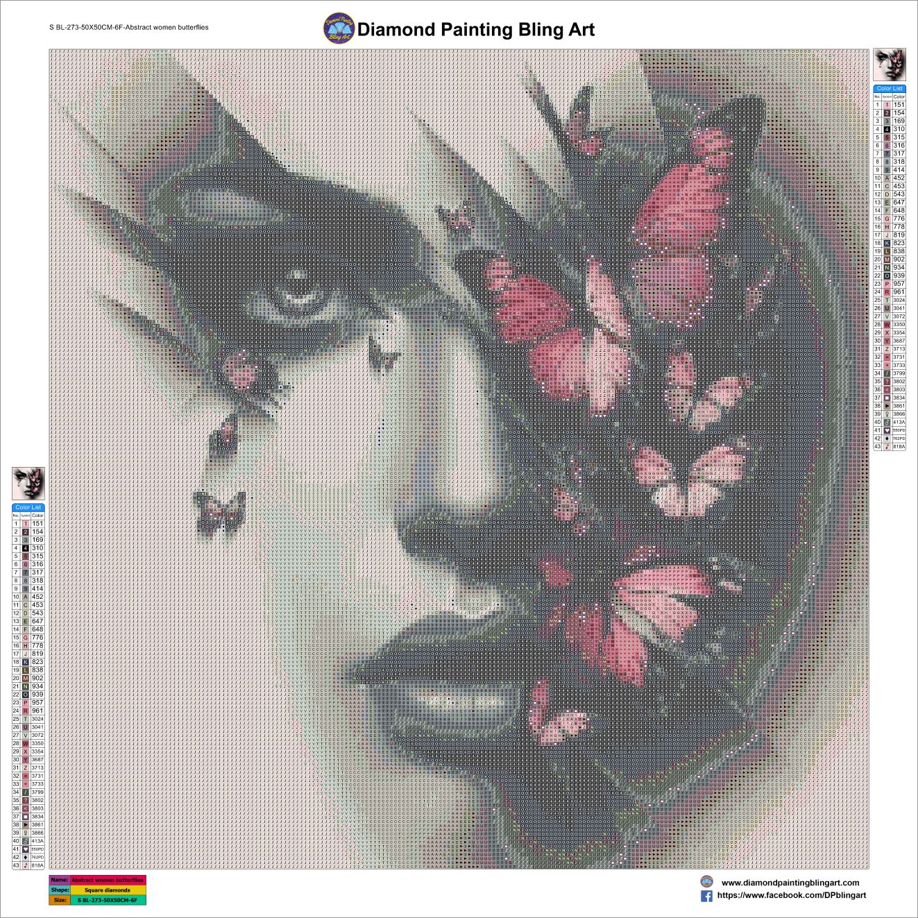 Abstract Women Butterflies