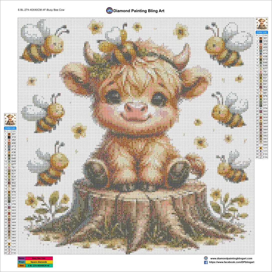 Busy Bee Cow