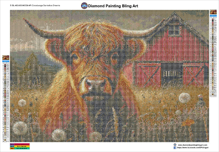 SBL-493-60X40CM-4F-CowabungaDandelionDreams