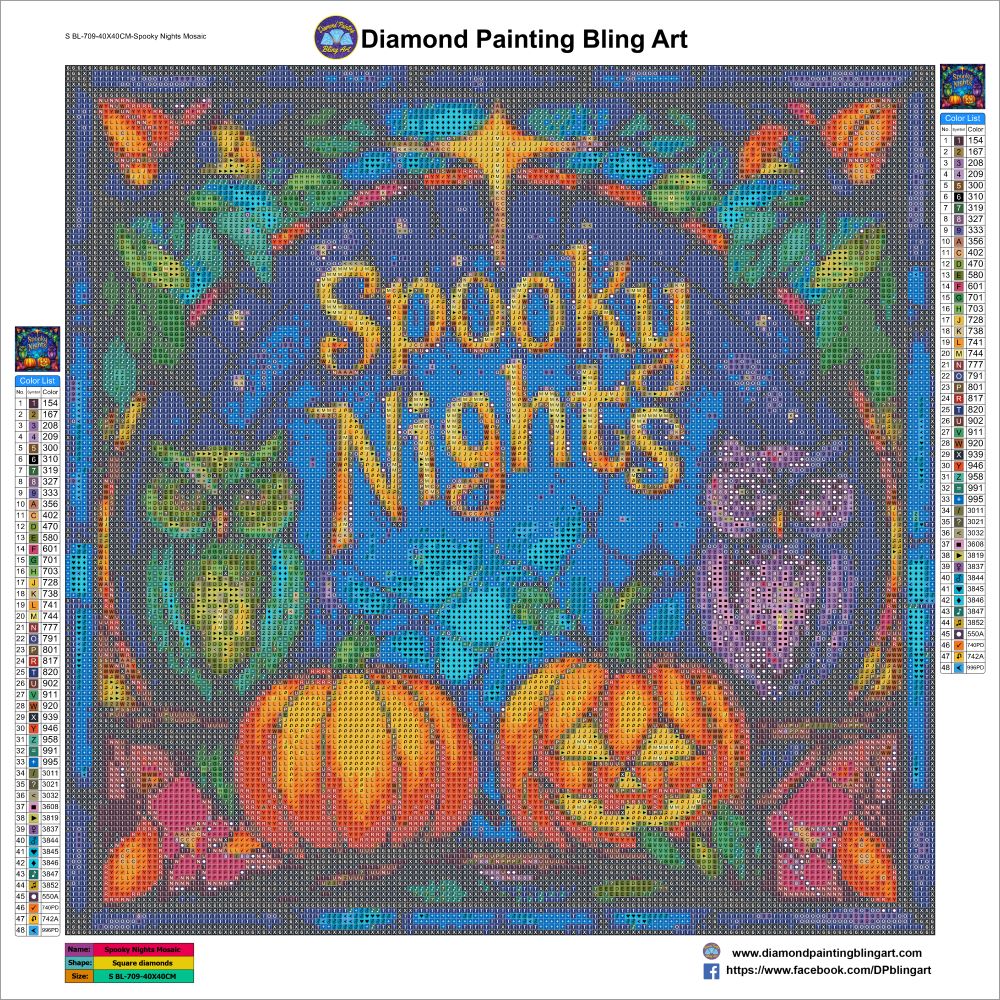 Spooky Nights Mosaic