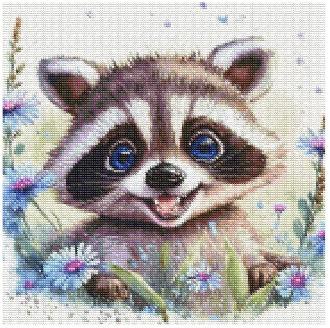 Smiling Raccoon