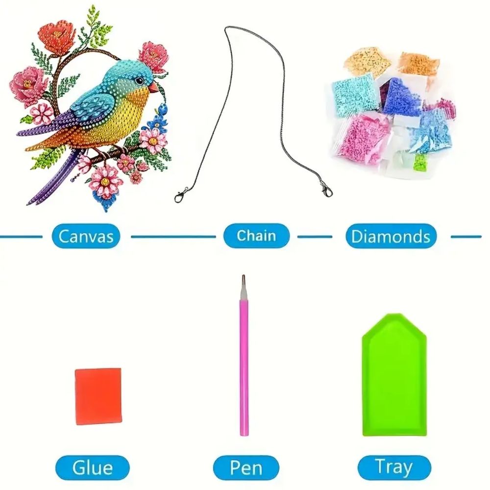 Spring Bird Hanging Kit