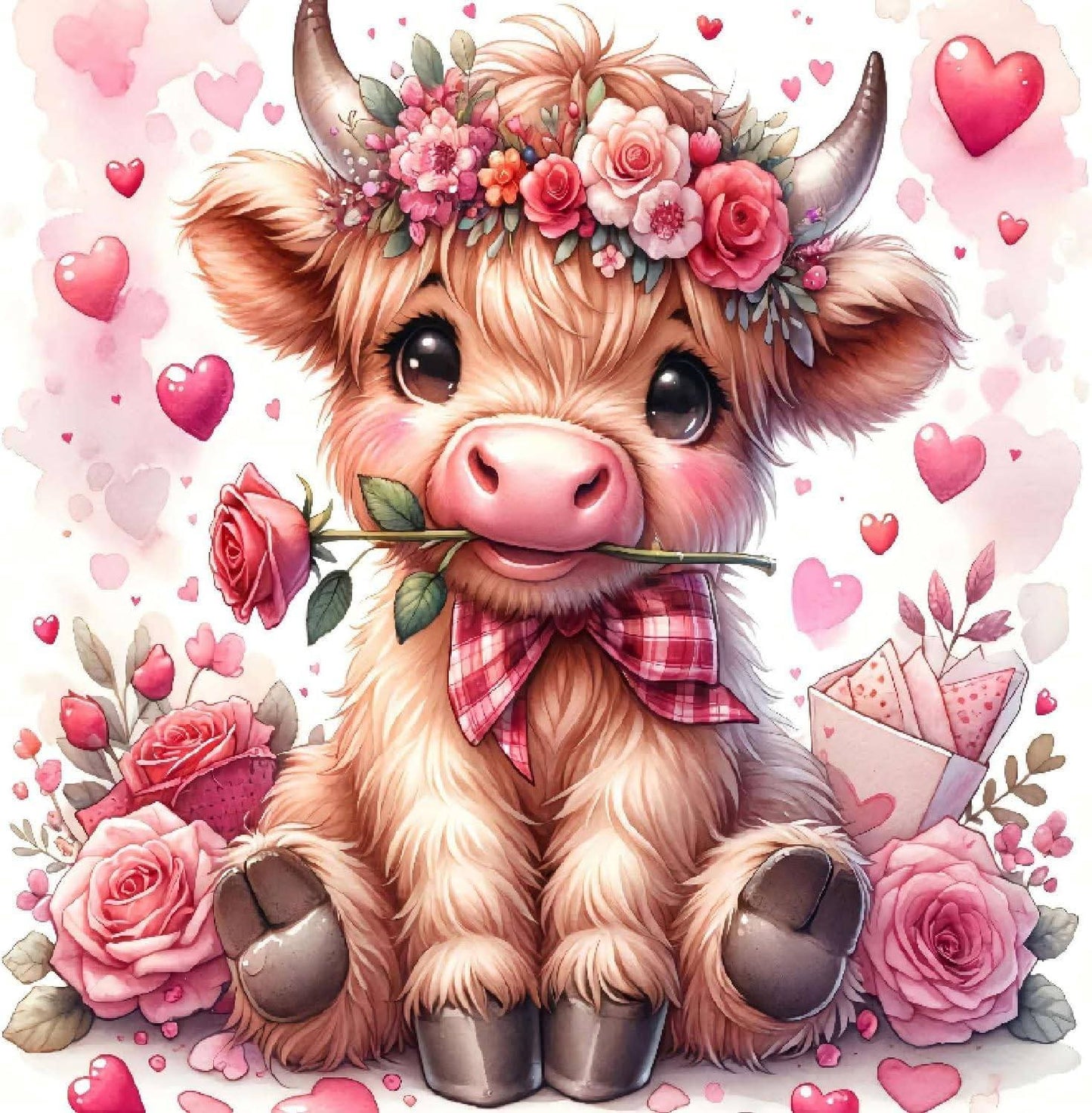 Paint Along: Sweetheart Cow Collection