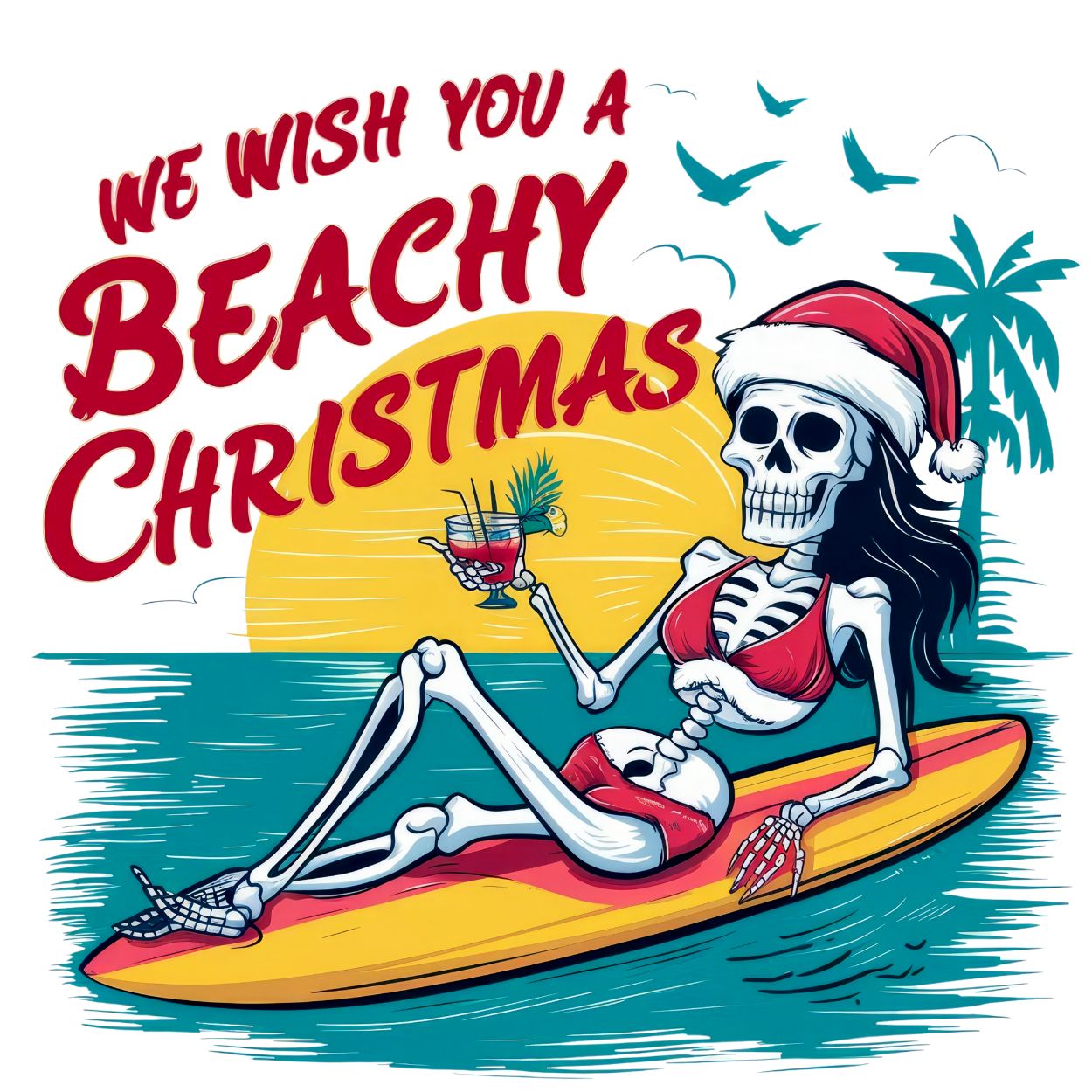 Beachy Christmas - Diamond Painting Bling Art