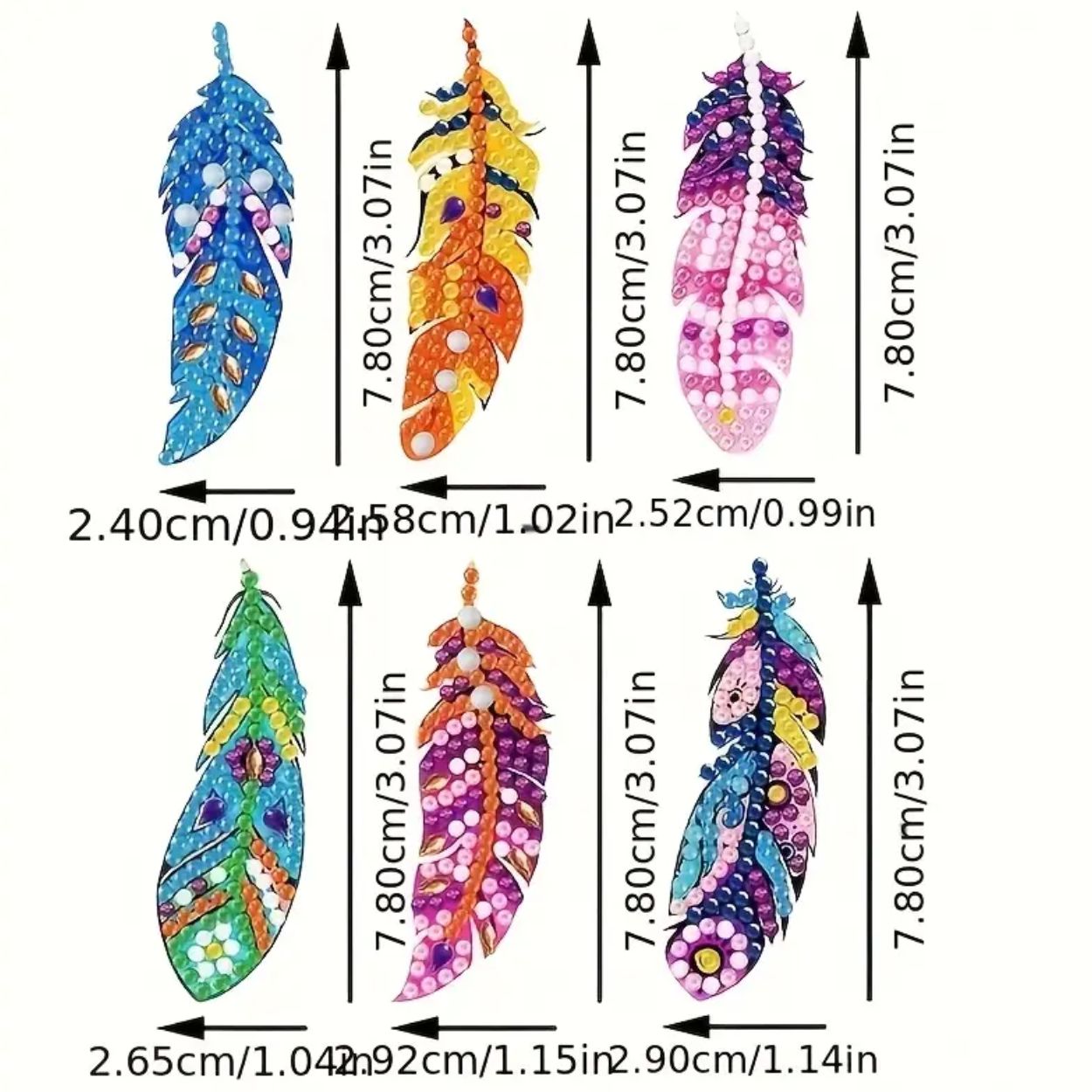 Feather Key Chains