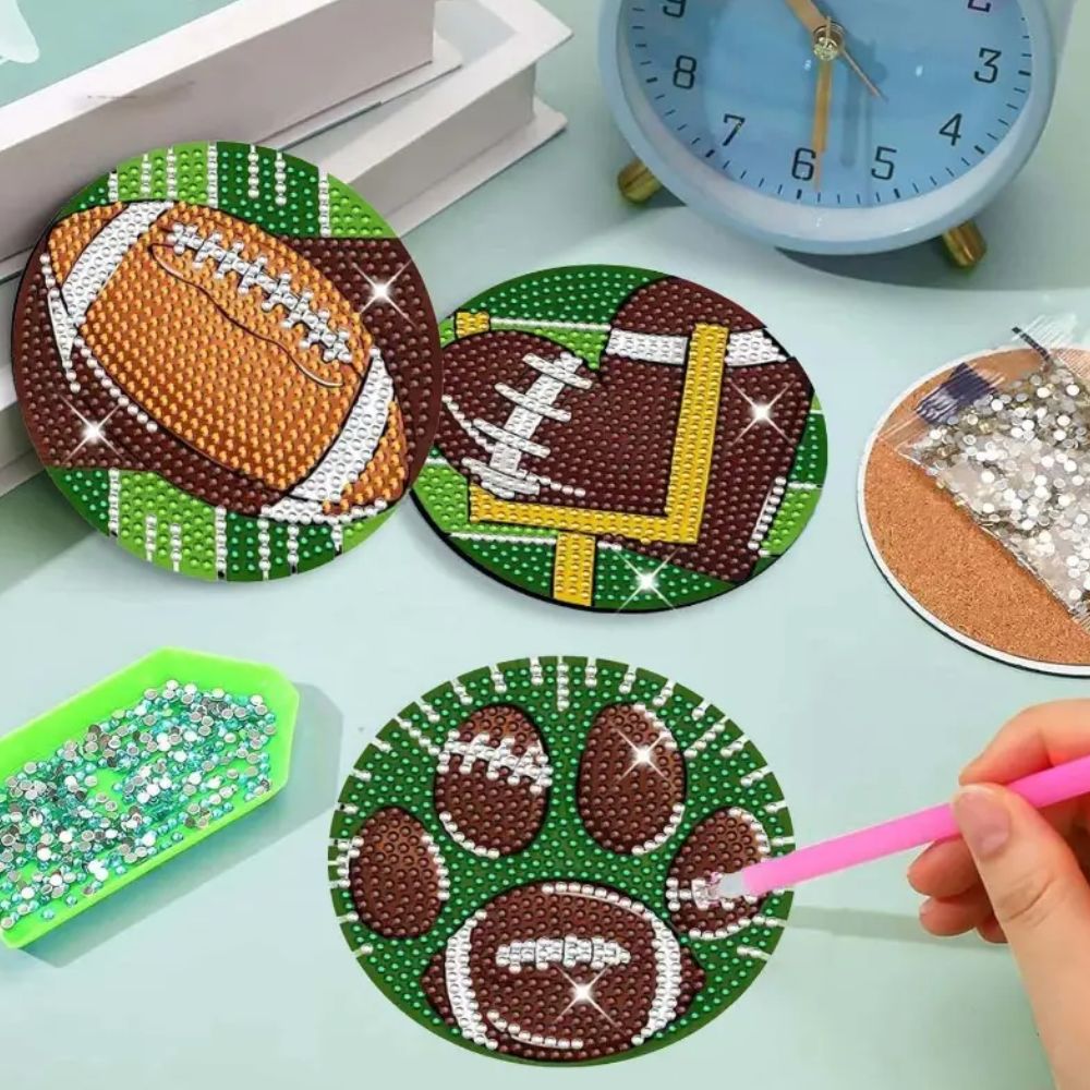 Football Coaster Set