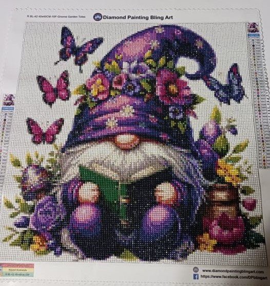 Gnome Garden Tales - Diamond Painting Bling Art