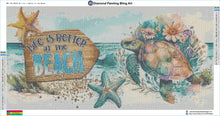 Load image into Gallery viewer, Life is Better at the Beach - Diamond Painting Bling Art
