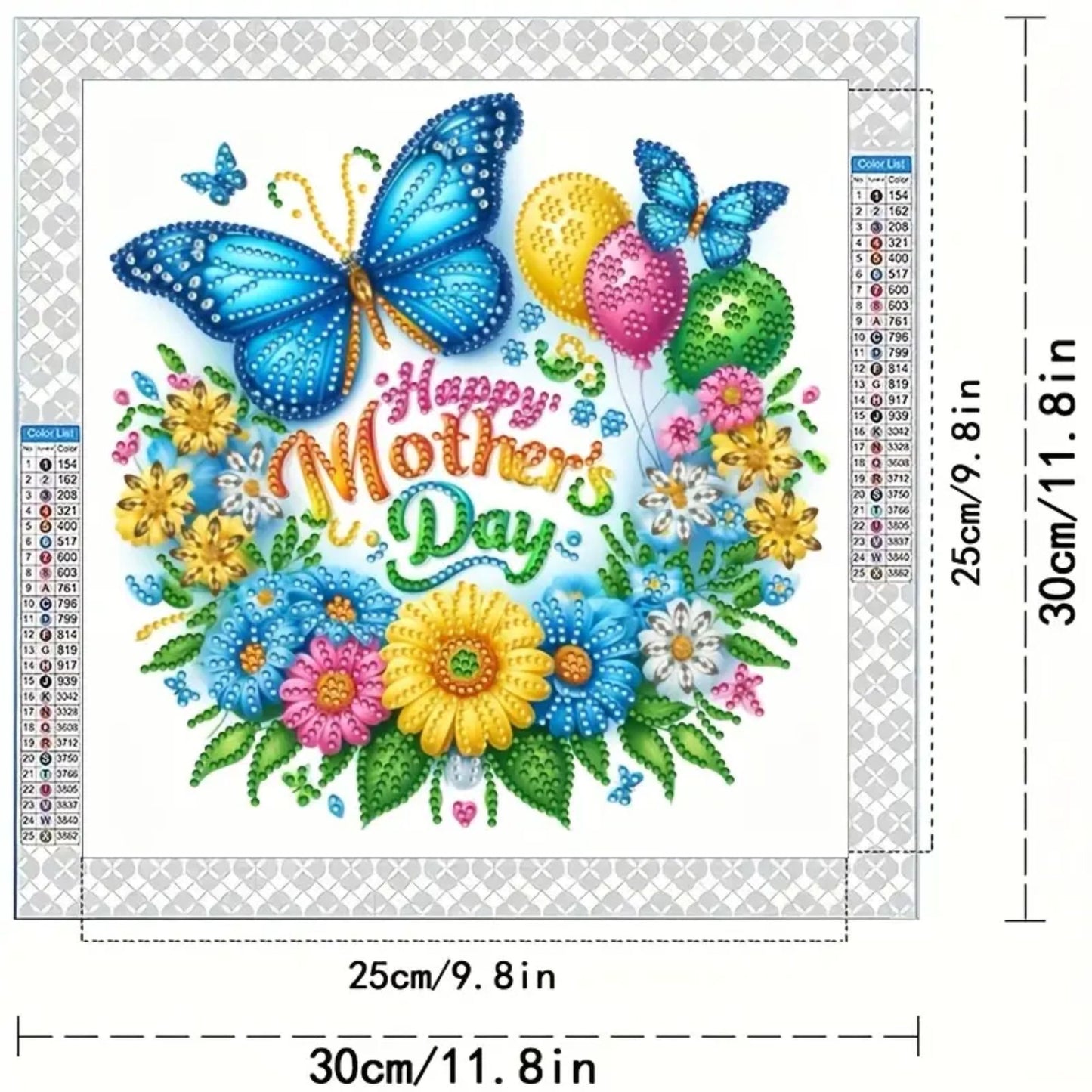 Partial Diamond Art Mother's Day