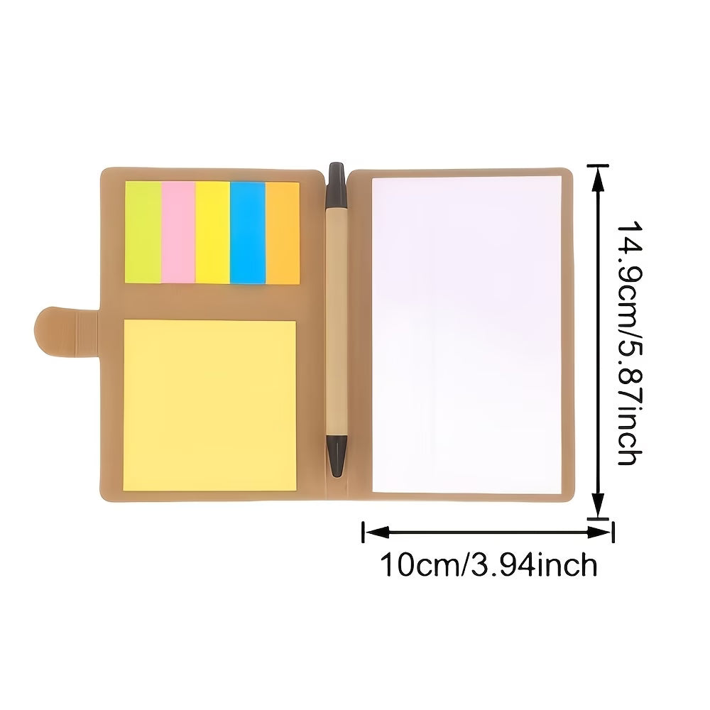 Golden Sunflower Sticky Note Booklet Kit