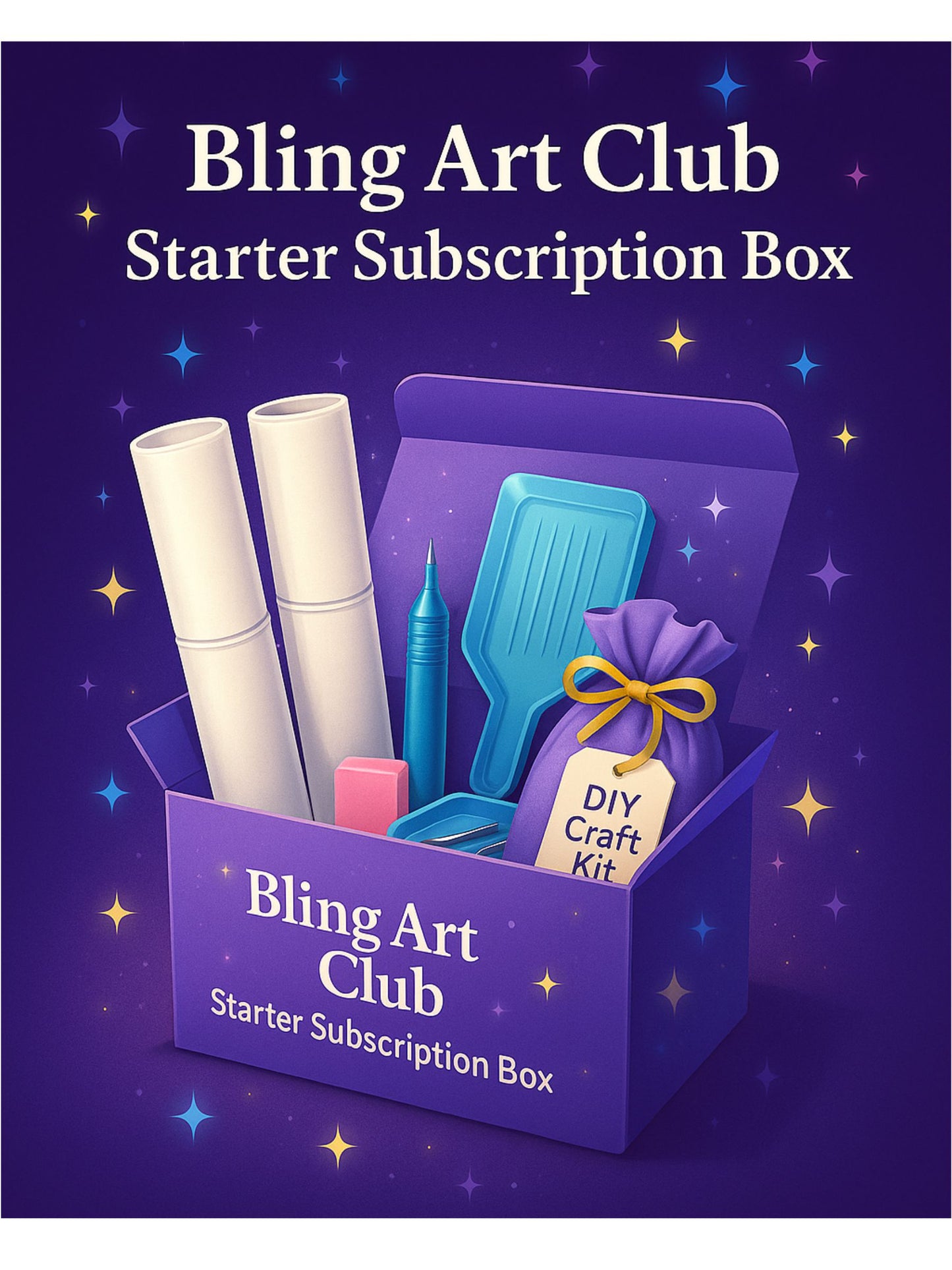 Bling Art Club Starter Subscription Box