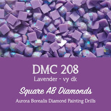 Load image into Gallery viewer, AB SQUARE Extra Drills - DMC 208
