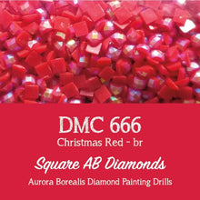 Load image into Gallery viewer, AB SQUARE Extra Drills - DMC 666
