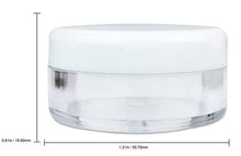 Load image into Gallery viewer, Acrylic Jars for Wax or Drills- size chart
