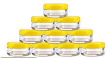 Load image into Gallery viewer, Acrylic Jars for Wax or Drills- yellow
