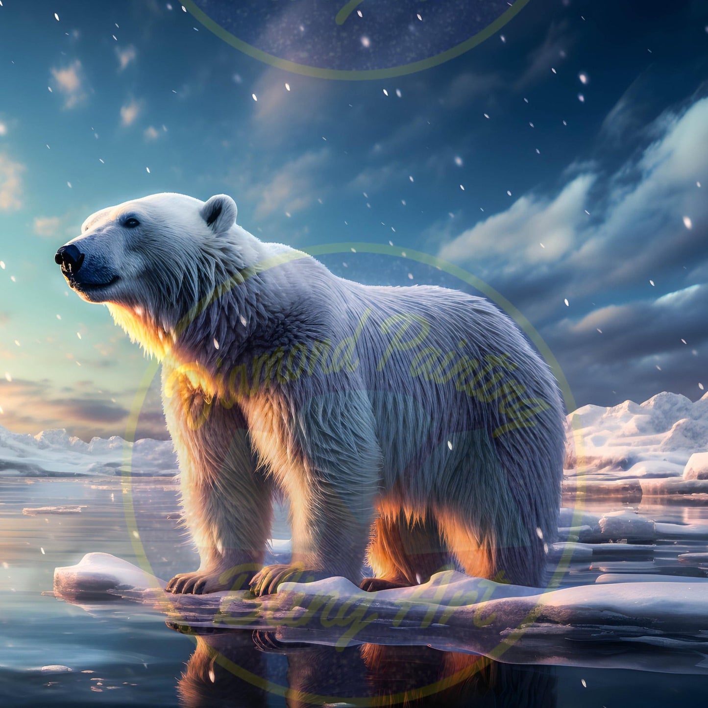 Artic Majesty by Stacy Deal - Diamond Painting Bling Art