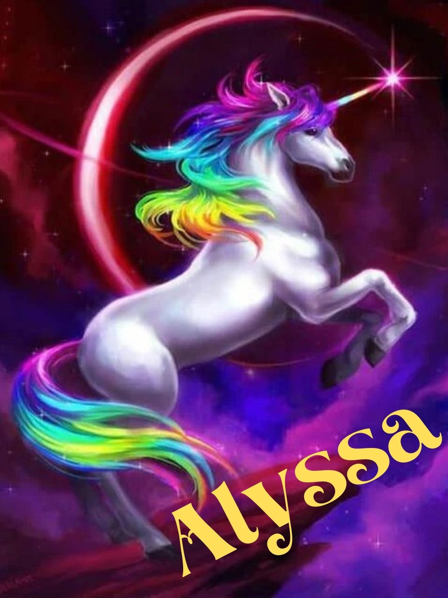Custom Name Design - Diamond Painting Bling Art