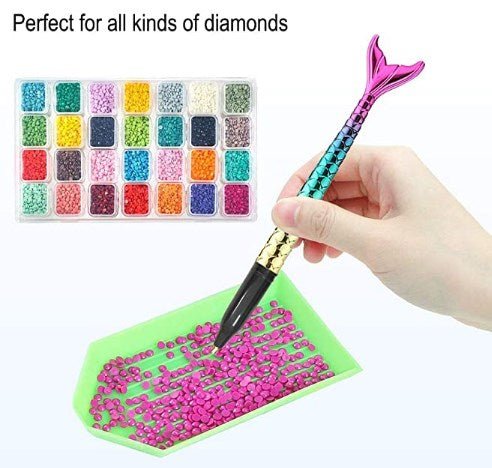 Diamond Painting Mermaid Pen - Diamond Painting Bling Art