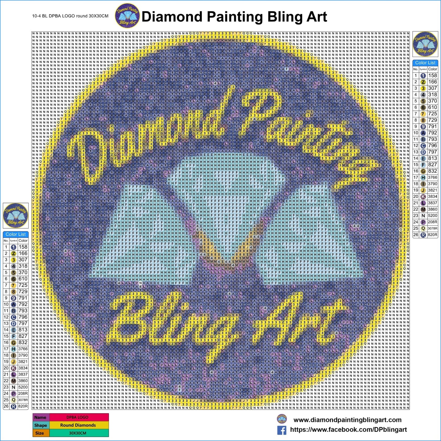 DPBA Logo - Diamond Painting Bling Art
