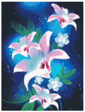 Load image into Gallery viewer, Elegant Floral Bouquet - Diamond Painting Bling Art
