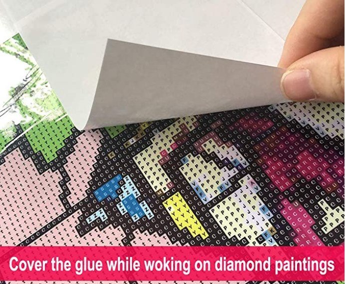 Nonstick Double Sided Replacement Cover Paper - Diamond Painting Bling Art