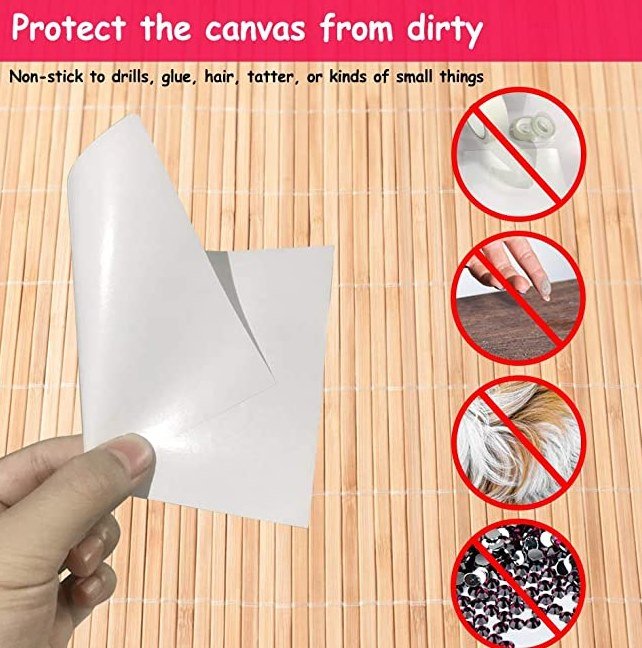 Nonstick Double Sided Replacement Cover Paper - Diamond Painting Bling Art