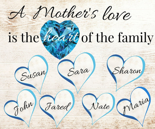 Personalized Mother's Love - Diamond Painting Bling Art