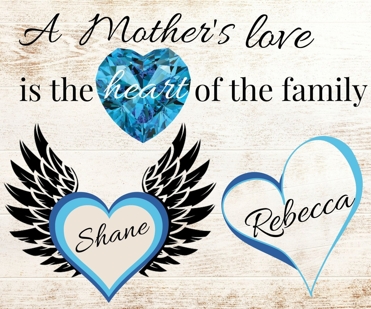 Personalized Mother's Love - Diamond Painting Bling Art