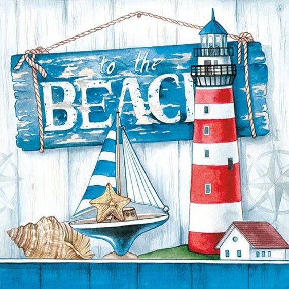 To the Beach - Diamond Painting Bling Art