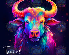 Load image into Gallery viewer, Zodiac Taurus the Bull - Diamond Painting Bling Art
