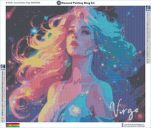Load image into Gallery viewer, Zodiac Virgo - the Maiden - Diamond Painting Bling Art
