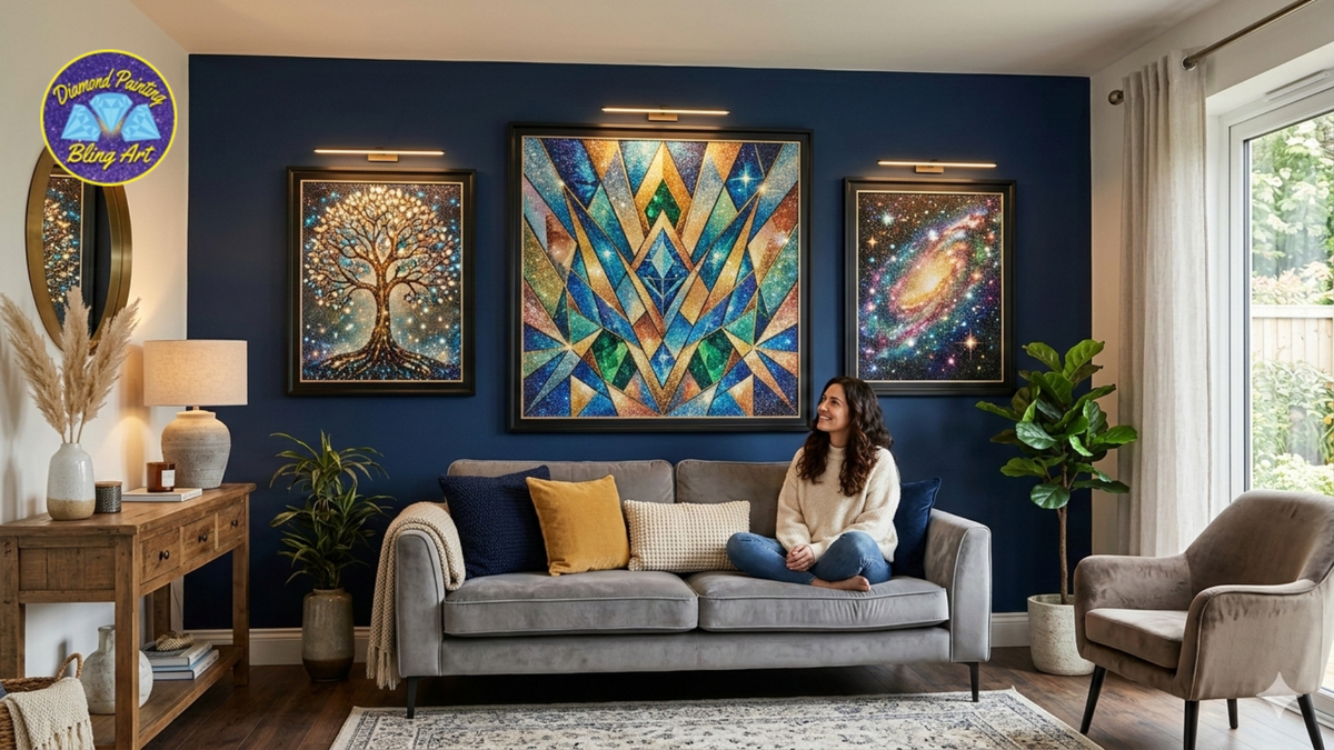 Statement Walls That Shine: Diamond Art Custom! – Diamond Painting ...