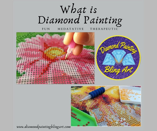 What is Diamond Painting? - Diamond Painting Bling Art